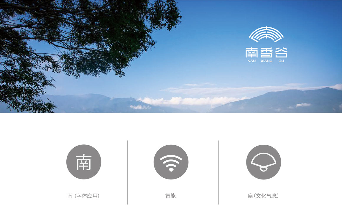 南香谷智能商務(wù)產(chǎn)業(yè)園logo設(shè)計(jì)案例